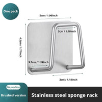 Stainless Steel Sink Sponge Rack