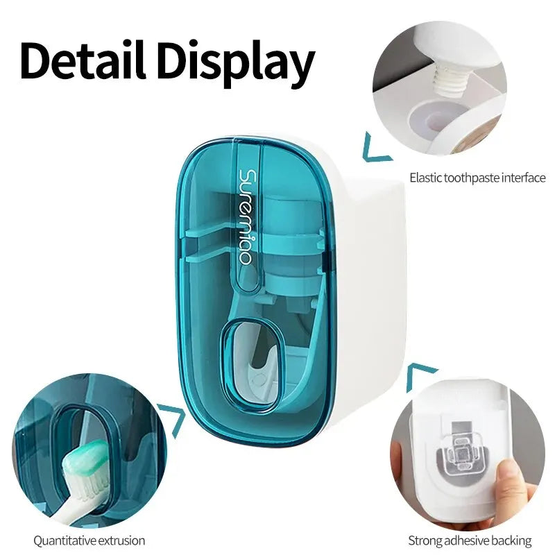 Automatic Toothpaste Dispenser & Holder